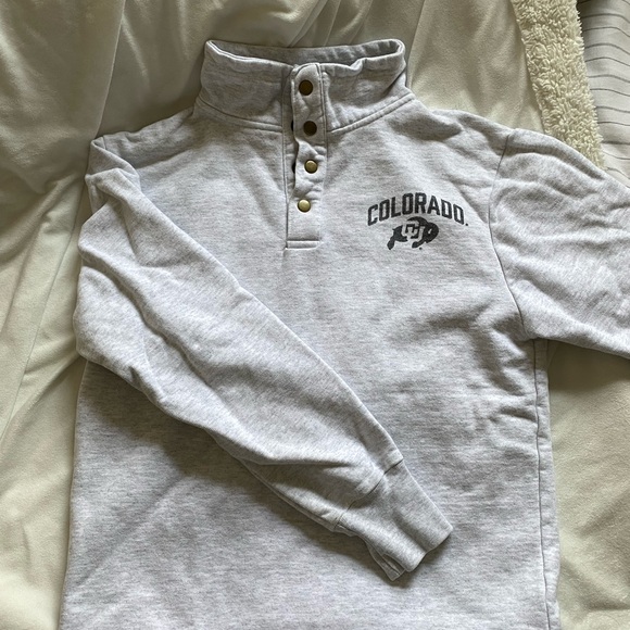CU BOULDER university of Colorado buffaloes sweatshirt - Picture 4 of 4